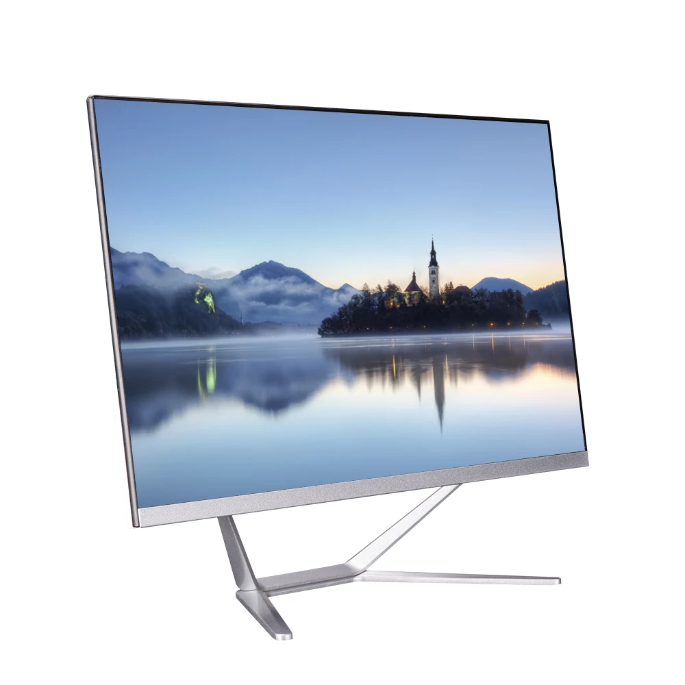 

Funhouse Desktop Computer Gaming Pc All in One 23.8 Inch I7 3632 Gtx 1050ti 8G DDR3 256G 480GSSD 3.2ghz Silver