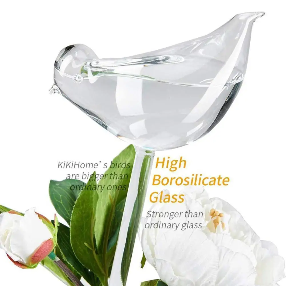 

Lazy Transparent Glass Watering Device Automatic Drip System Garden Irrigation Dripper Potted Cartoon Z4Y6