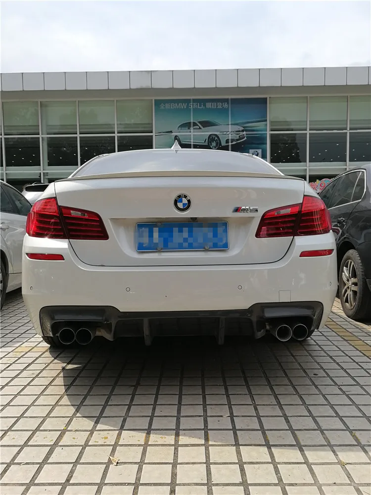 Спойлер для F10 F18 2012 2015 BMW 5 series 520i 320li 525li 528i спойлер из АБС пластика цвет заднего
