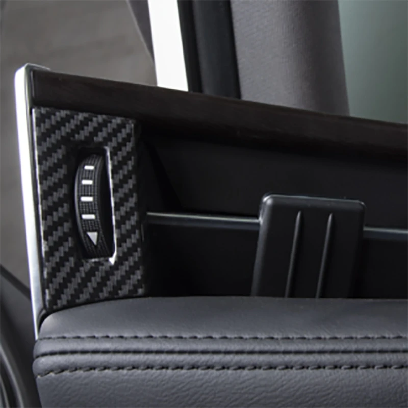 

for Toyota Avalon 2019 2020 Car Carbon Fiber Central Control Air Conditioning Outlet Vent Cover Trim Frame Accessories