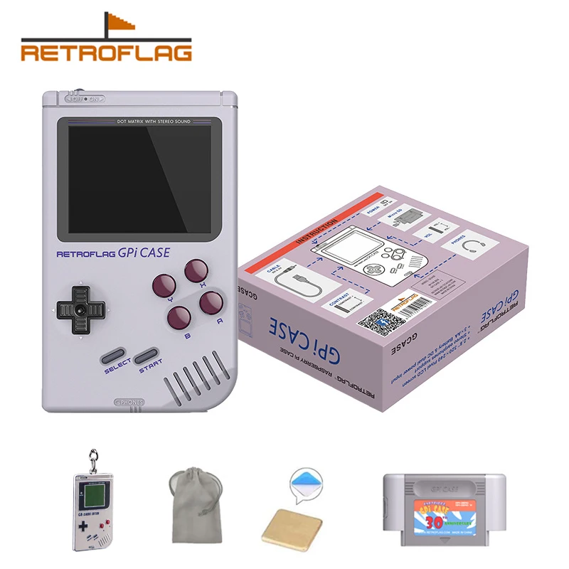 В наличии! Чехол Retroflag GPi для Raspberry Pi Zero и W с безопасным отключением|Чехлы| |