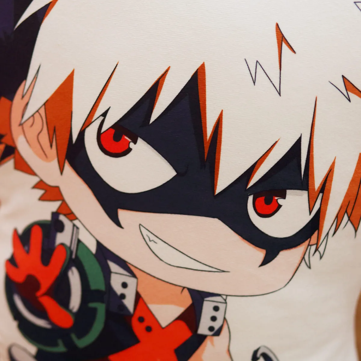 

1pc 40/55cm Lovely Anime Bakugou Katsuki Todoroki Shoto Midoriya Izuku Bolster Plush Boku No Hero Academia Pillow Cartoon Toys