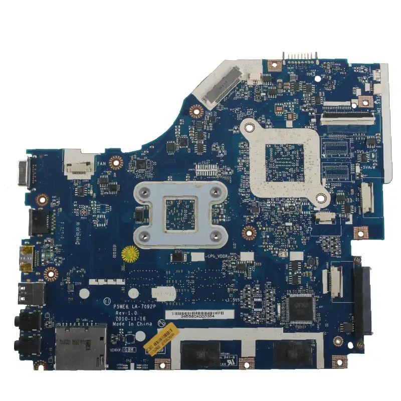 P5WE6 LA 7092P материнская плата для ноутбука ACER Aspire 5253 5250 CMC50A MBRJY02006 DDR3|Материнские