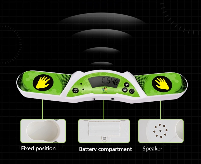 Temporizador YuXin de cubo m&aacute;gico, temporizador Yuxin para cubo de velocidad, temporizador de competici&oacute;n de cubo m&aacute;gico, temporizador-3