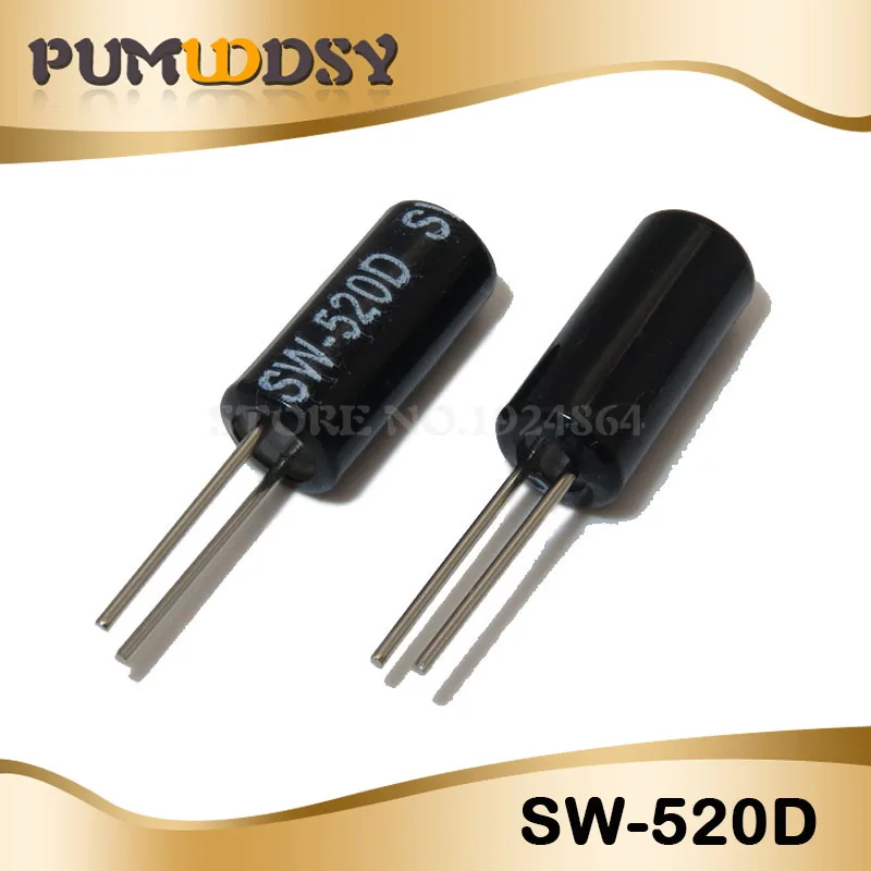 10 шт. SW520D датчик вибрации металлический шар наклона Датчик тряски 5 2*11 SW-520D