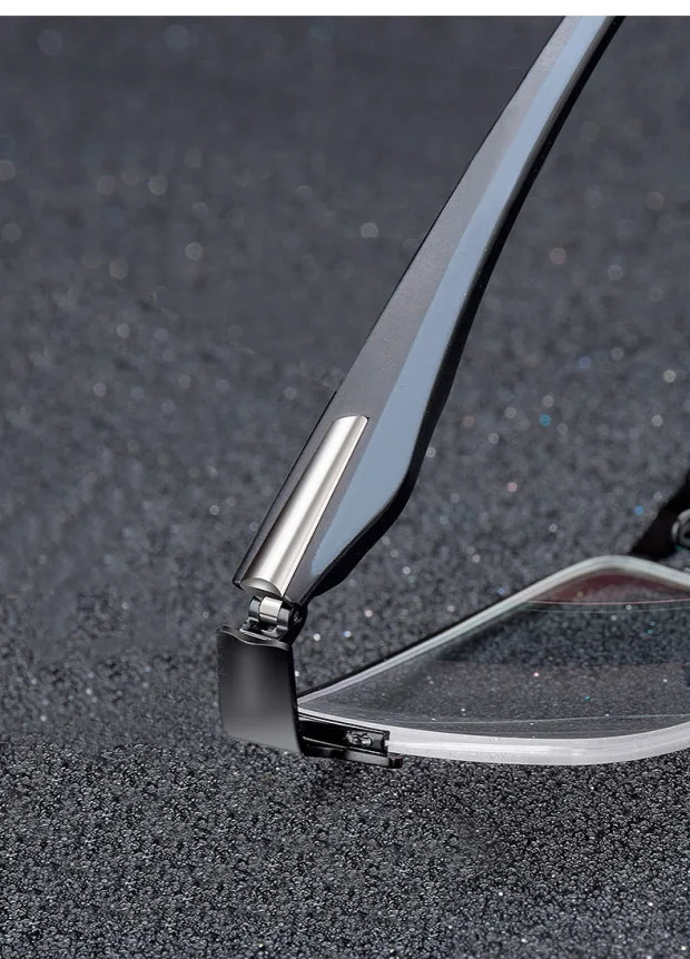 Men Myopia Glasses Frames Half&Full Male Eyeglasses Frame Fashion Metal Eyewear TR90 legs Prescription Optical Grade Glasses