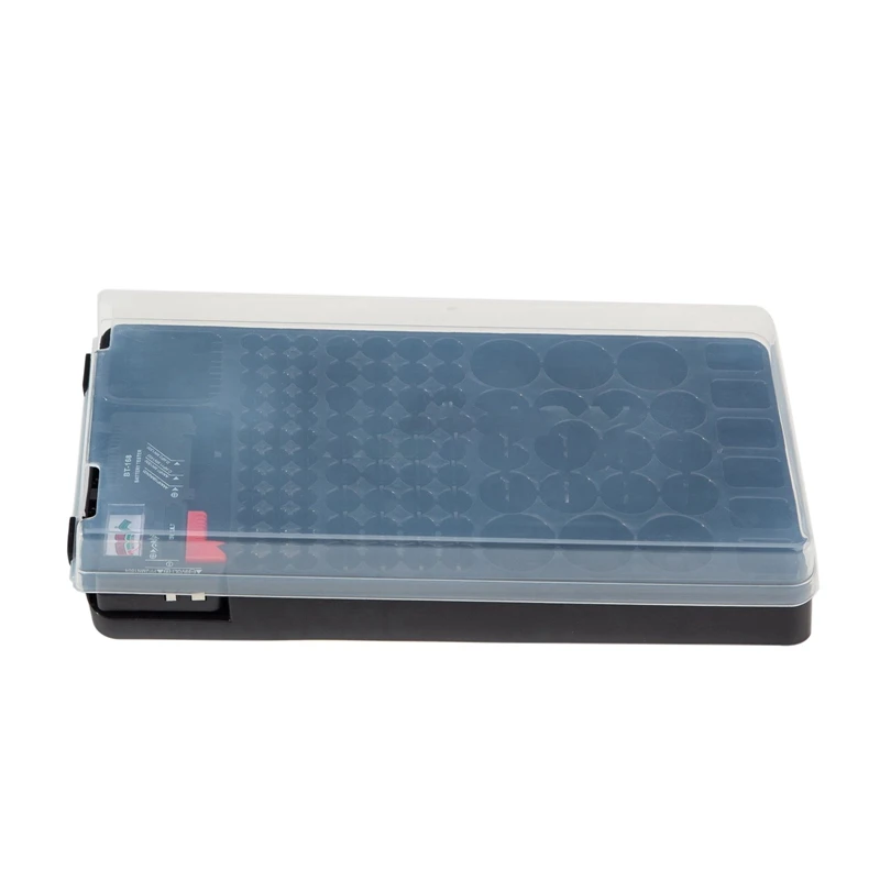 

106 Grid Battery Management Box with BT-168 Battery Tester for AAA, AA, 9V, C, D and Button Battery Testing