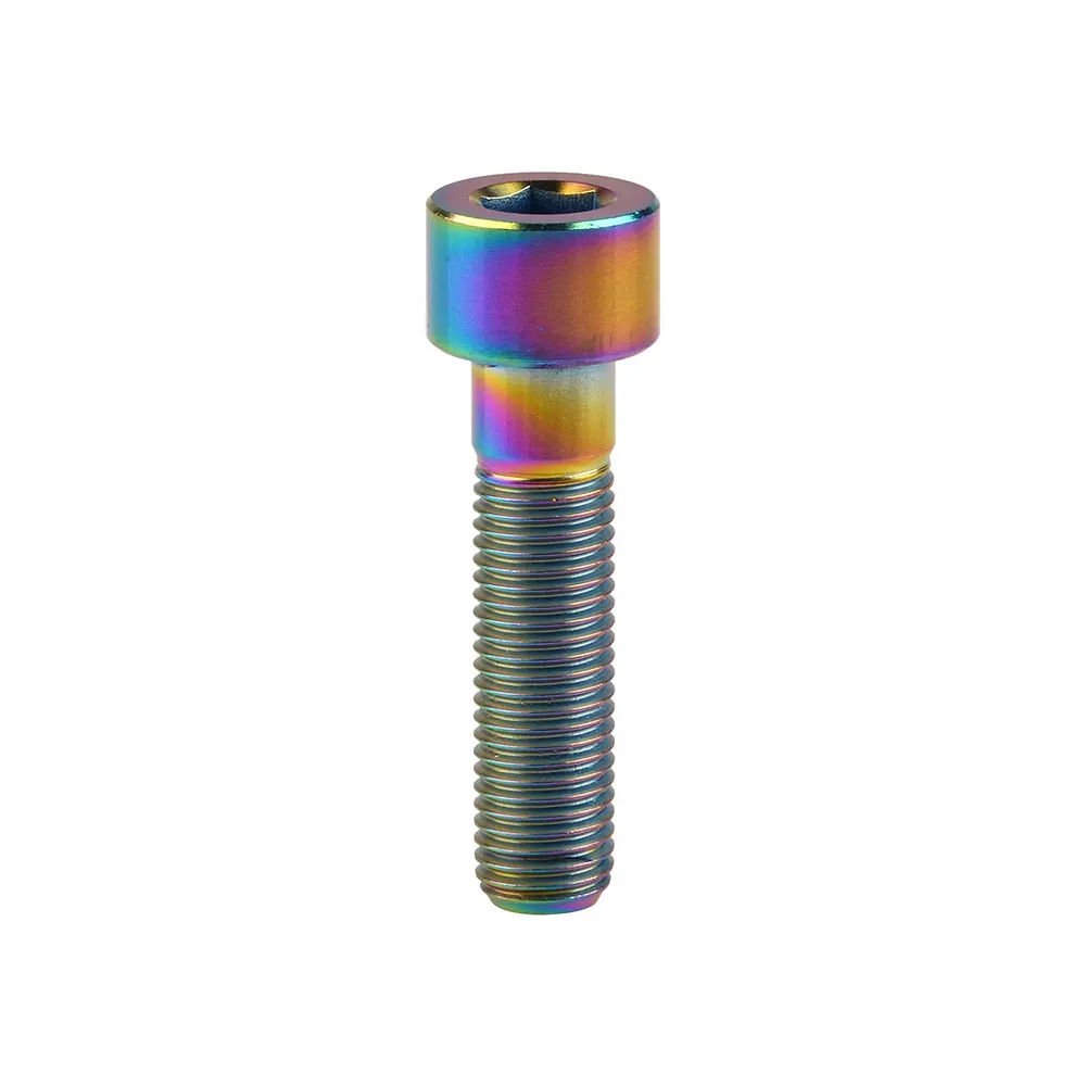 XingXi Титан болт M10x 20 25 30 35 40 45 50 55 60 мм Pitch1.25mm 1 5 Колонка головы Ti Винт для велосипеда