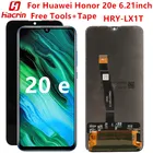 ЖК-дисплей для Huawei Honor 20e HRY-LX1T, сменный сенсорный экран с рамкой, без битых пикселей, испытанный экран для Huawei Honor 20 e