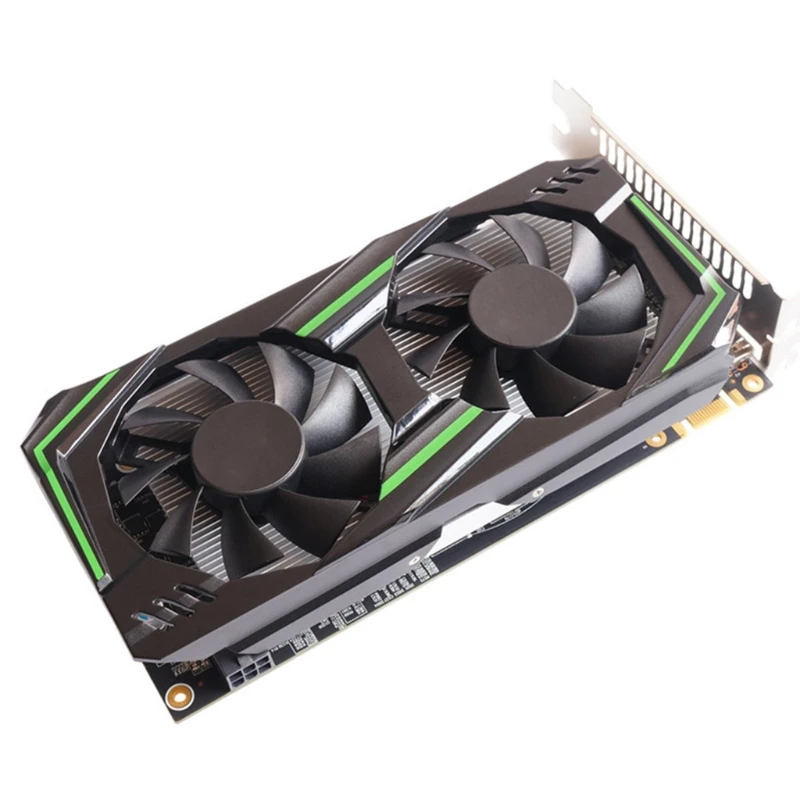 Графическая карта GTX550Ti 6 ГБ DDR5 совместимый с HDMI интерфейс двойным охлаждающим