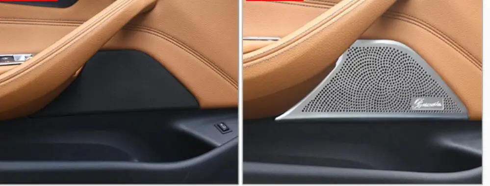 2018-2020 для BMW Новинка 5 серии модифицированные дверные колонки сетка крышка 528li530Li