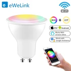 Умсветильник лампа GU10 с поддержкой Wi-Fi, RGB + CCT, 2700-6500K, 4 Вт