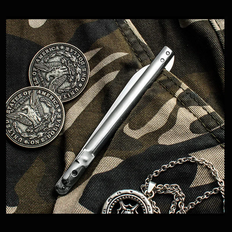 Мини-нож Карманный складной нож брелок-нож для кемпинга выживания с надписью на