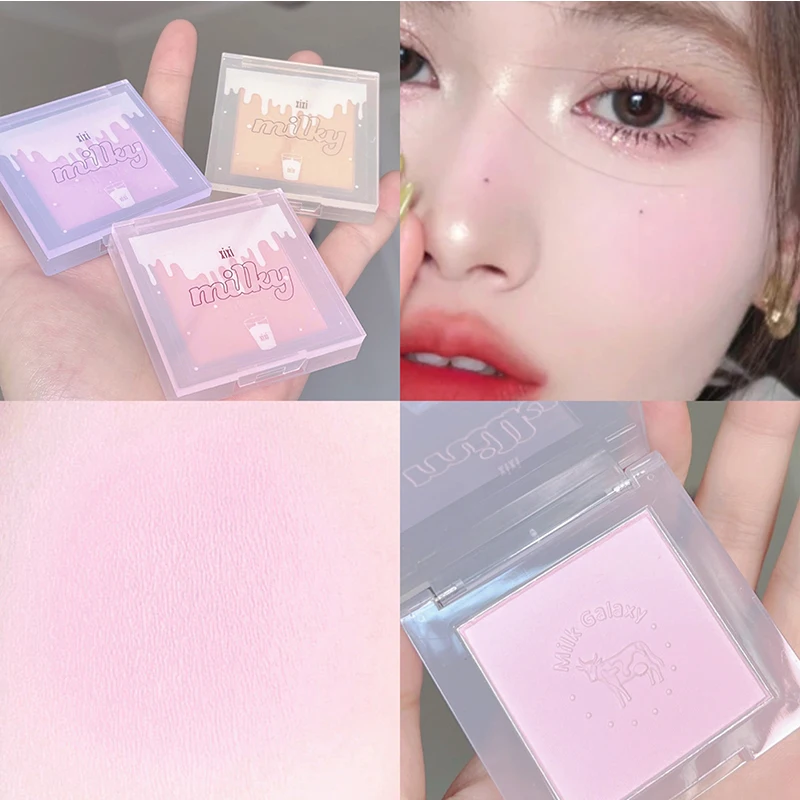 

Pink Matte Face Blush Texture Contour Natural Makeup Rouge Cheek Blusher Highlighter Face Bronzer Palette Shadow Powder Cosmetic