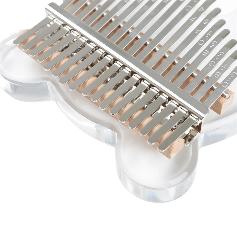 

17 Keys EQ kalimba Thumb Piano Link Speaker Electric Pickup Cable 17 keys Kal