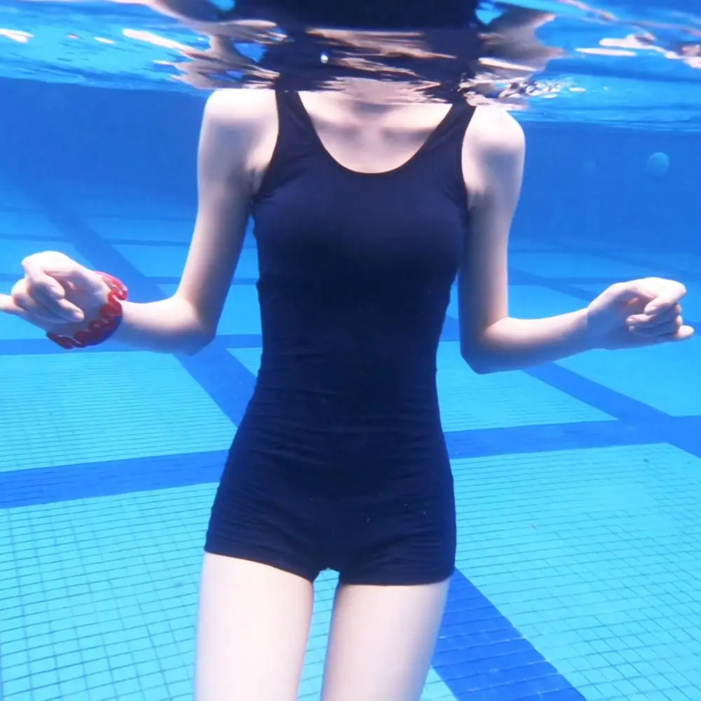 Японская школьная форма Sukumizu купальник боди аниме косплей Женский цельный