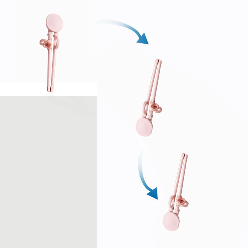 

Home Dinner Lunch Gift Kids Pig Pattern Chopsticks Training Enlightenment Portable Tableware Stainless Steel Children Learning