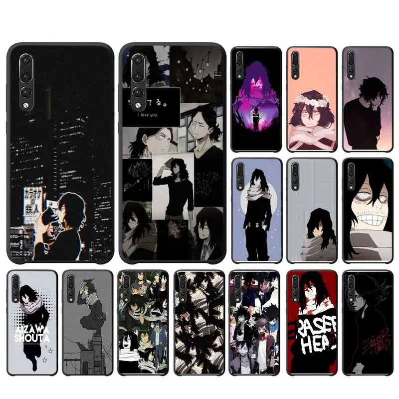 

YNDFCNB Eraser head Shota Aizawa My Hero Phone Case For Huawei P20 P30 P9 P10 plus P8 lite P9 lite Psmart 2019 P20 pro P10 lite