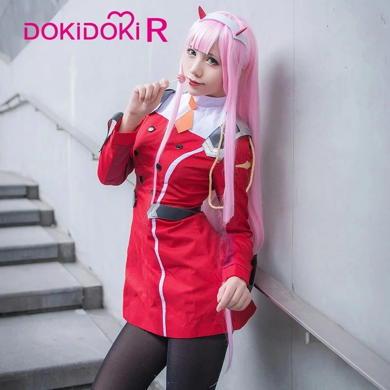 

DokiDoki-R аниме косплей Дарлинг во Фране ZeroTwo 02 Косплей код 002 Униформа костюм Дарлинг во Фране Косплей