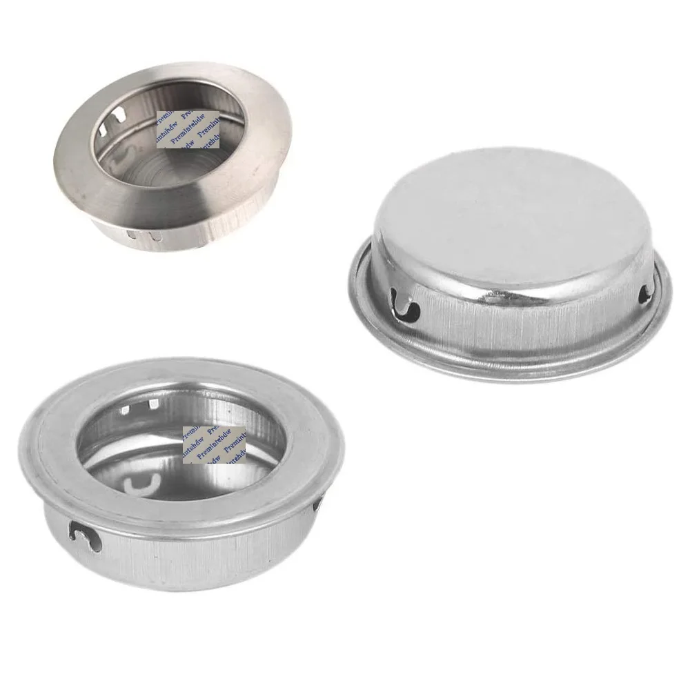 100 шт. круглые встраиваемые двери из нержавеющей стали|pull kitchen|pull cabinet handlespull handle |