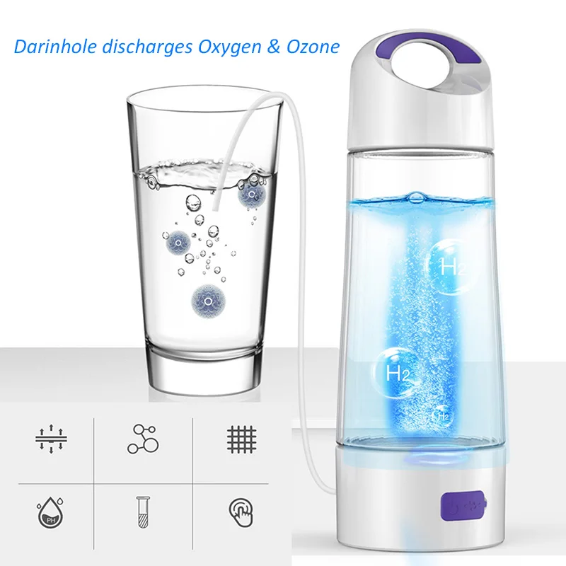 Low ORP Hydrogen Rich Water Generator Maker Dual Chamber With Drain Hole Exhaust Gas | Бытовая техника