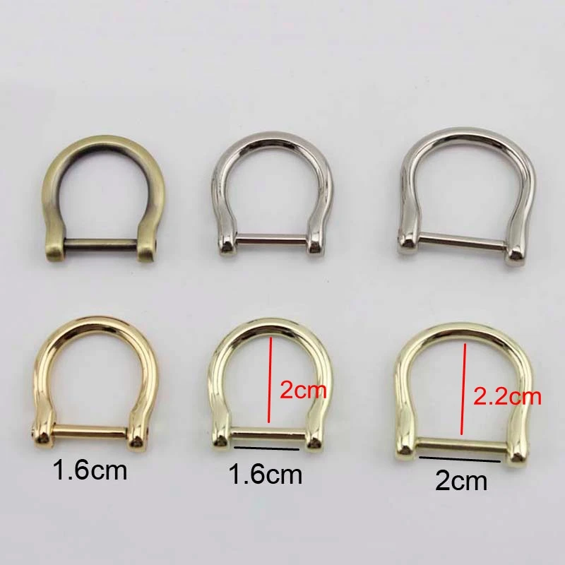 30 шт. съемная D образная пряжка в форме подковы 1 6 см 2 см|buckle for bag|for baghandles bags |
