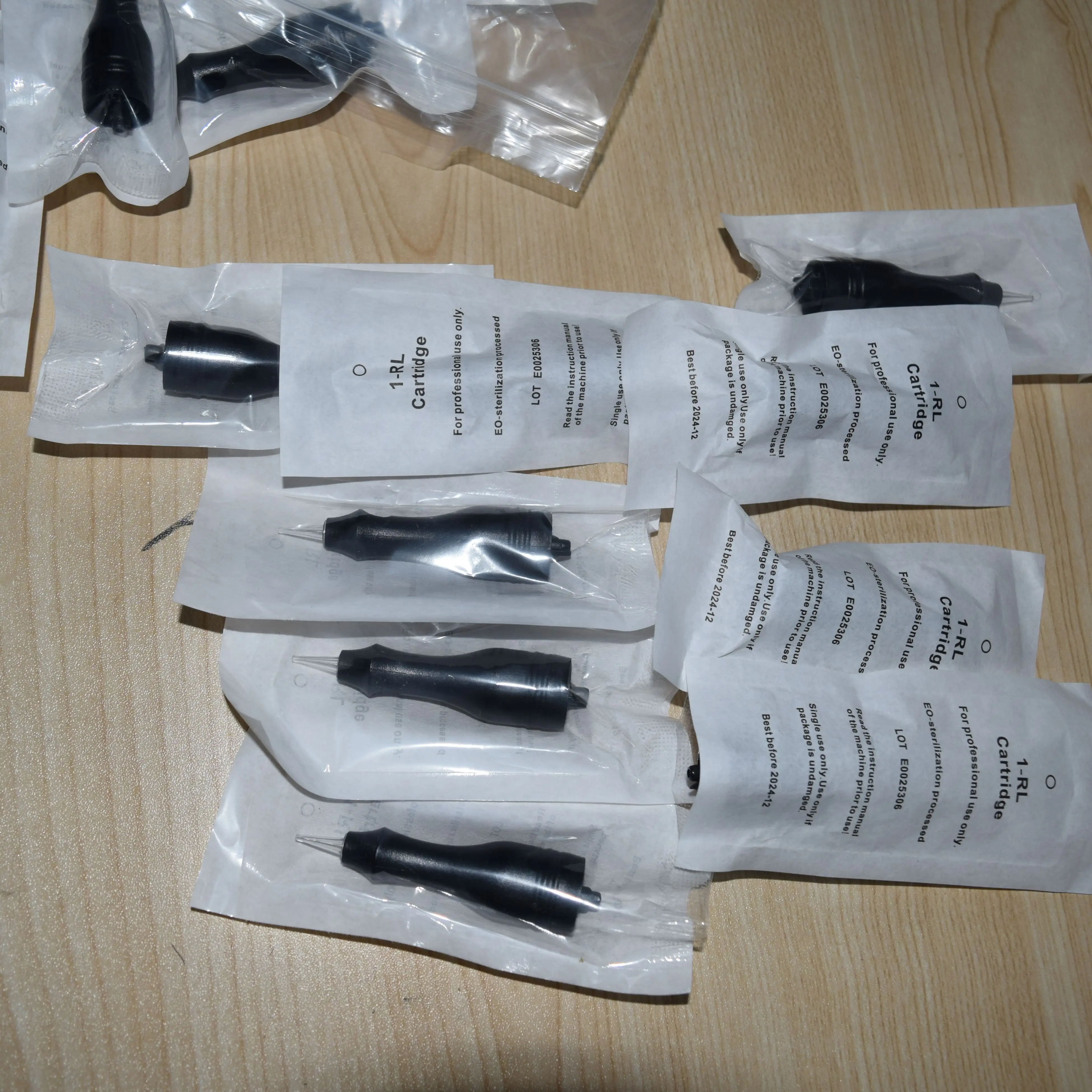 10 шт. Одноразовые стерилизованные иглы для татуировок|Иглы тату| |