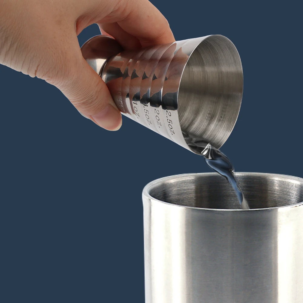 Инструменты для приготовления коктейлей мерная чашка 75 мл бар смешанных напиток