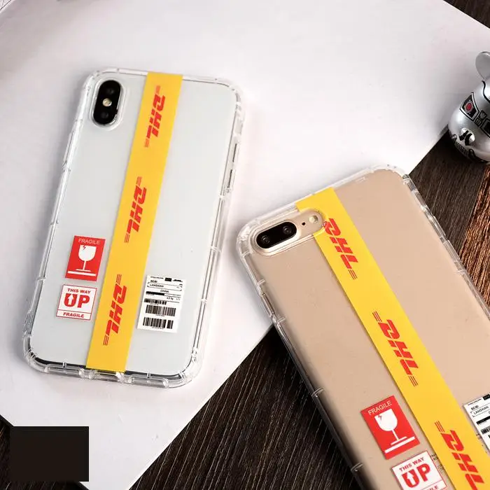 Индивидуальный чехол для телефона с рисунком Dhl Для Iphone X 11 pro Xs Max Xr 10 8 7 6 6s Plus