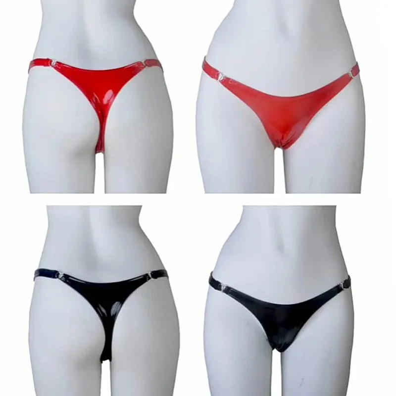 Женские трусики-танга из искусственной кожи фетиш нижнее белье | Тематическая