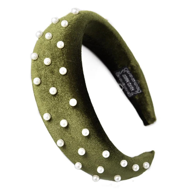 Специальный дизайн имитация жемчуга повязка на голову Жемчужный Камень
