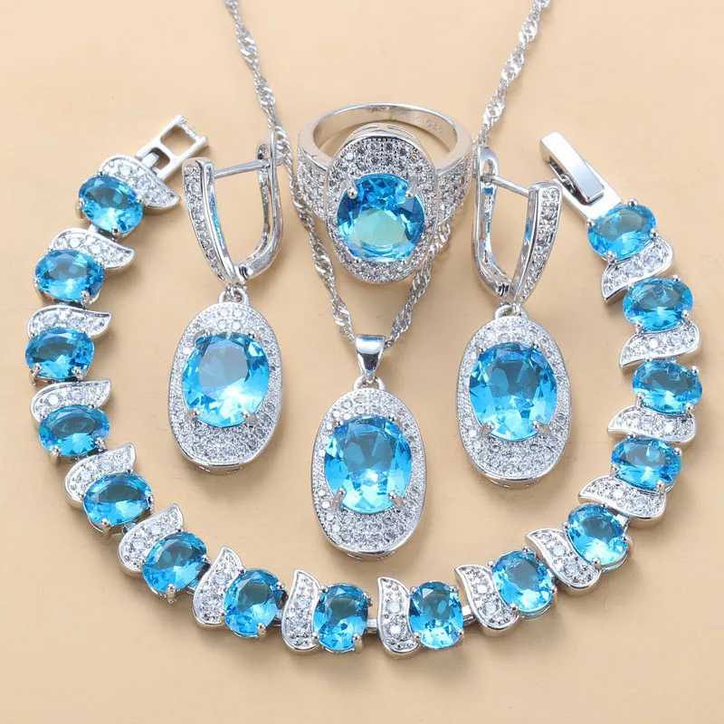 Женский ювелирный комплект из браслета и кольца серебристого цвета | Украшения