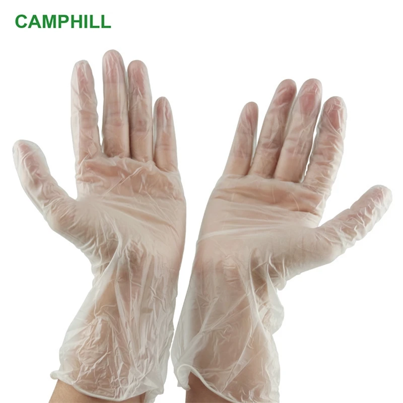 Прямая продажа одноразовые ПВХ перчатки антимасляные виниловые 9 дюймов 12 без