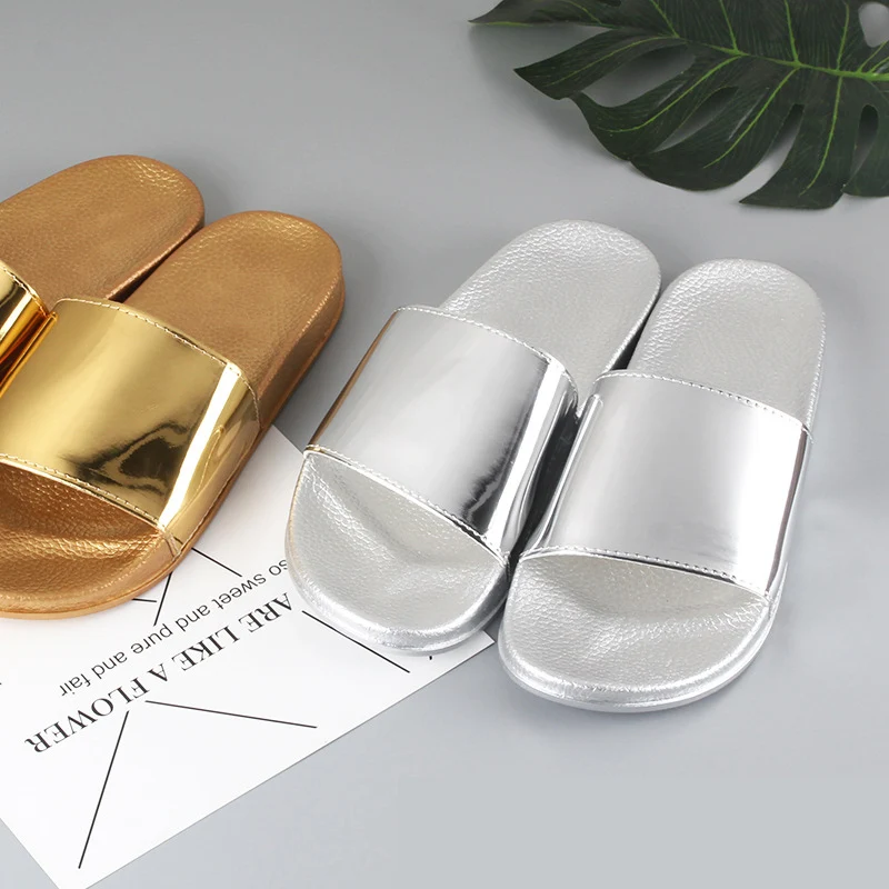 Летние шикарные женские шлепанцы с мягкой подошвой Сандалии для улицы Пляжные