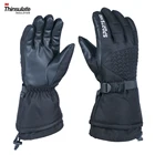 2021 высококачественные зимние лыжные перчатки для снега черные мужские женские 3M Thinsulate водонепроницаемые перчатки Thouchscreen для сноуборда снегохода серые варежки