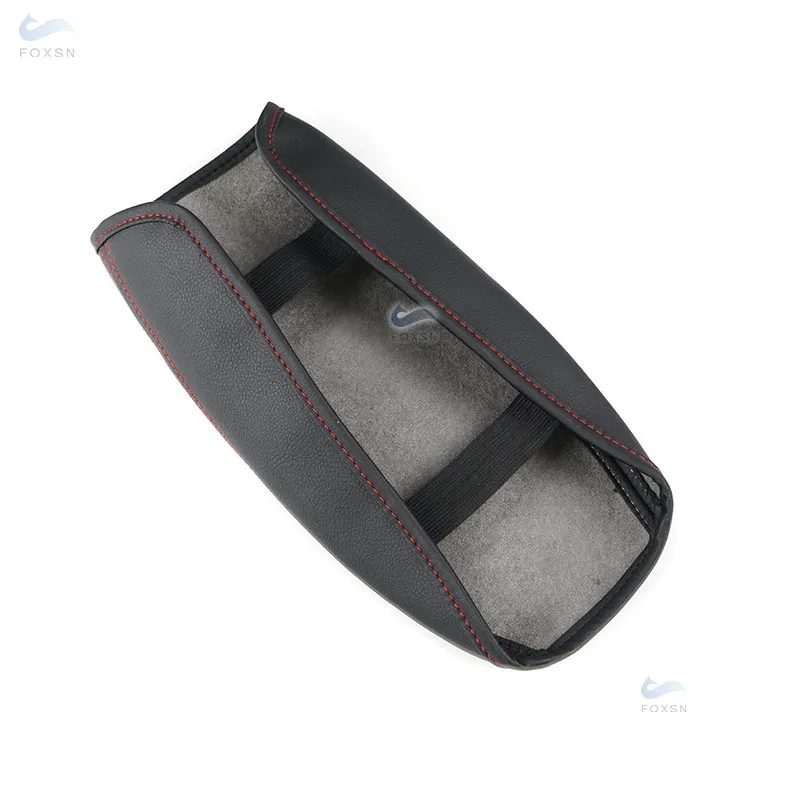 Стайлинг автомобиля подлокотник из микрофибры и кожи с центральным контролем