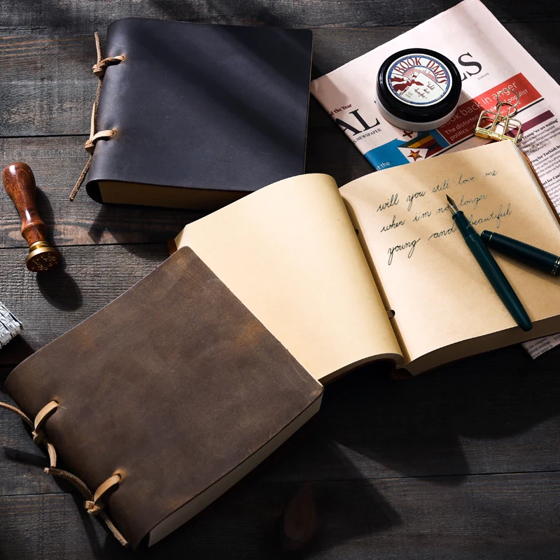 Европейская Волшебная книга дневник ретро книжка толстая супер ручной работы из