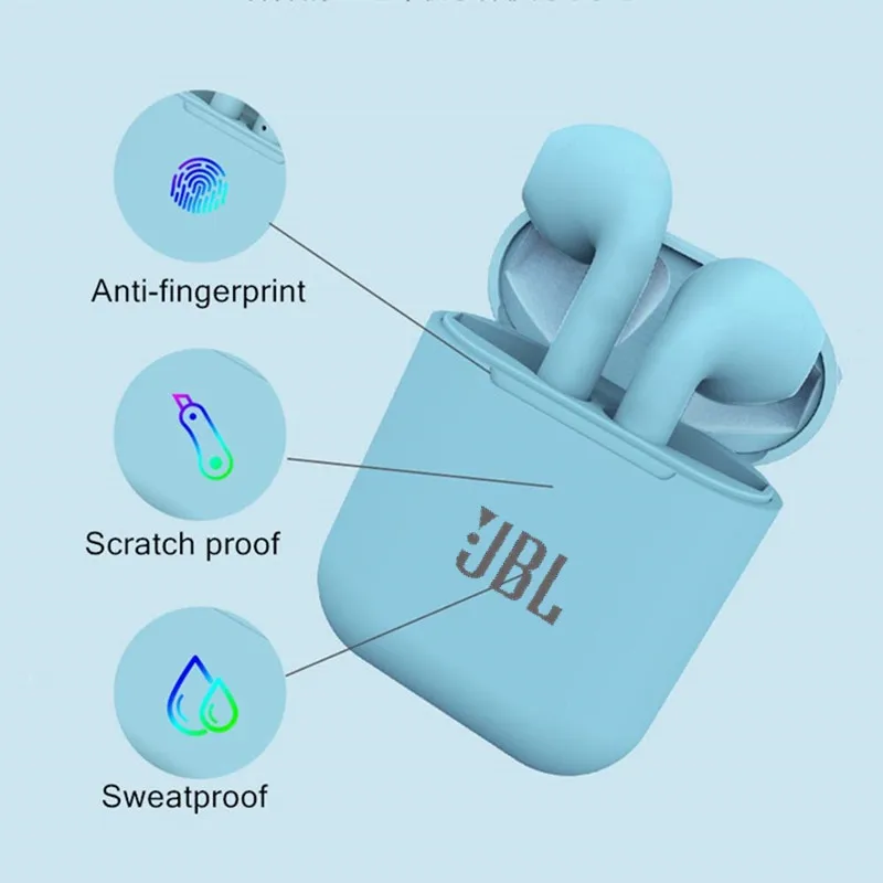 

Newest JBL TWS Wireless Bluetooth Earphones Active Noise Reduction Hifi Stereo Earbuds Bass Sound Headphones with Microphones
