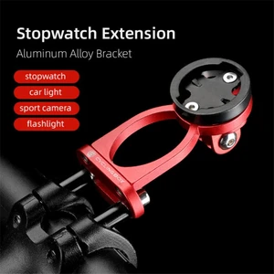 Road Bicycle Mountain Bike Cycling Aluminum Ultralight Computer Stopwatch Speedometer Stem Mount Holder