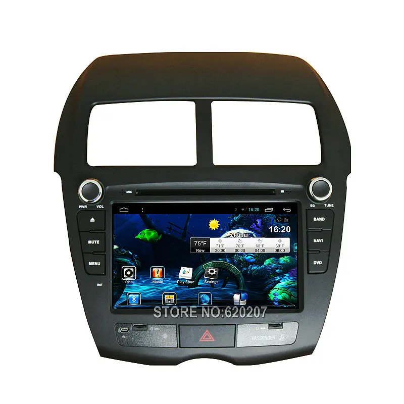 Четырехъядерный автомобильный DVD GPS плеер Android 4 навигация для PEUGEOT 4008