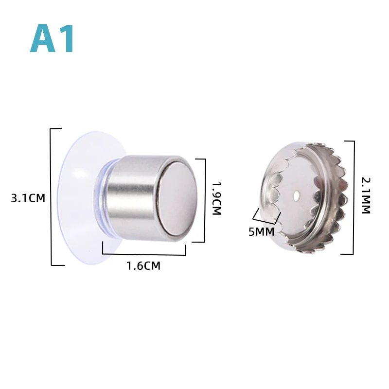 

1pc Stainless Steel Soap Dish Wall-mounted Magnetic Vacuum Suction Cup Soap Hanger Bathroom Rack Without Trace