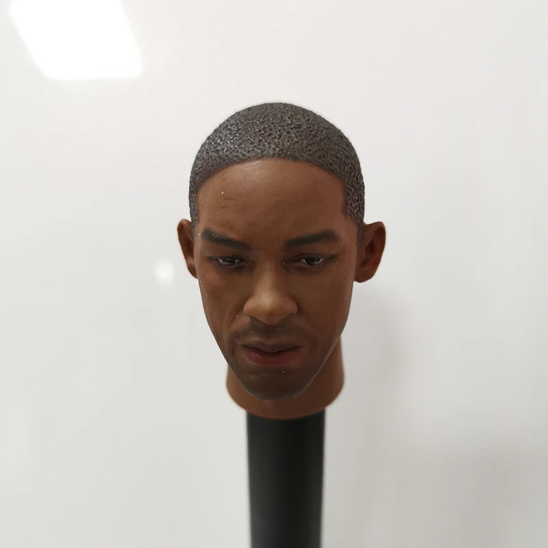 Масштаб 1/6 экшн-фигурка Уилл Смит черный человек/Мужская голова скульптурная