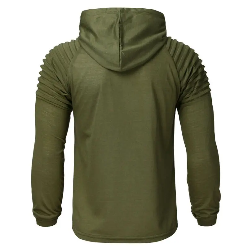 Новинка мужские облегающие толстовки для тренажерного зала бодибилдинга