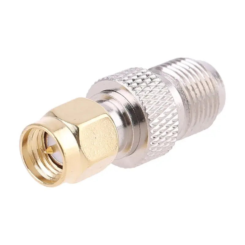 

SMA Female To Type F Female Plug Straight RF Coaxial Adapter Connector Converter T21A