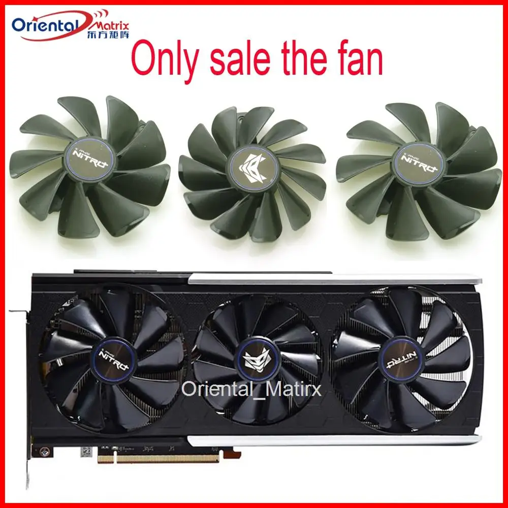 Бесплатная доставка FD10015M12D FDC10H12D9 C dc12в VGA вентилятор для Sapphire RX5700XT RX5700 RX5600 XT D6 OC