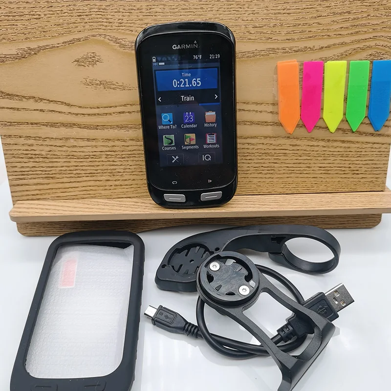 95% Новый велосипедный GPS-компьютер Garmin Edge &amp Explore 520 820 1000 1030 поддерживает испанский