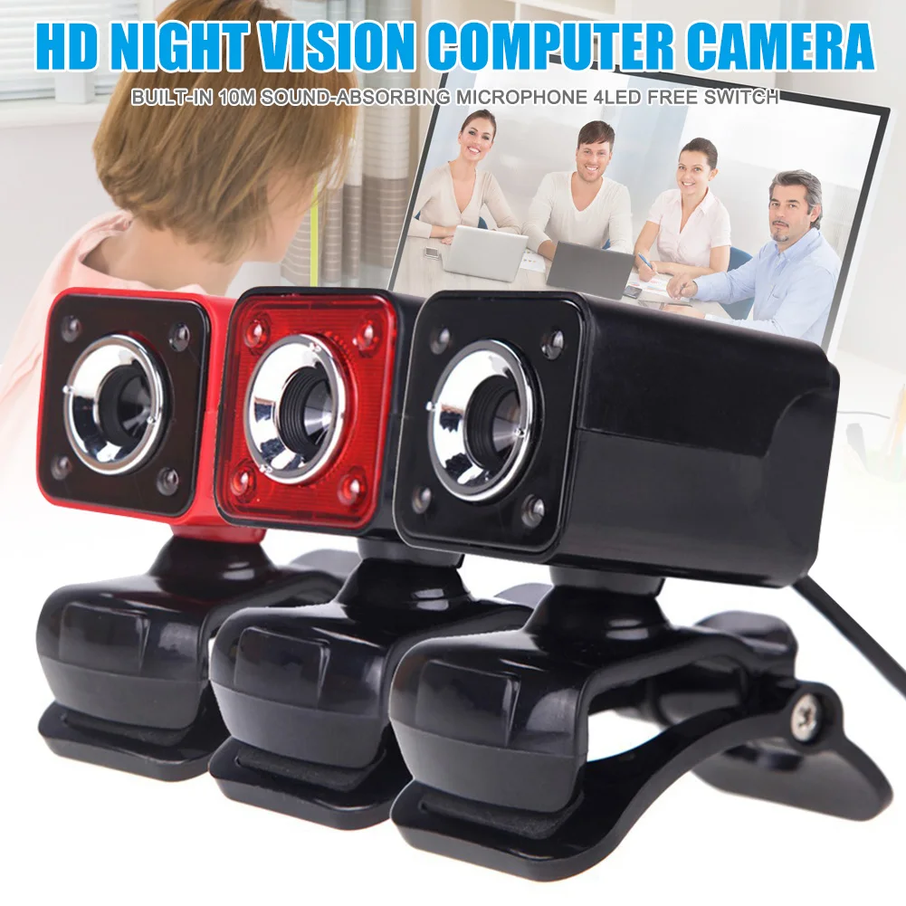 

HD Webcam Streaming Web Camera with Sound-absorbing Microphones 12 MP Webcam for Gaming Conferencing Laptops B88