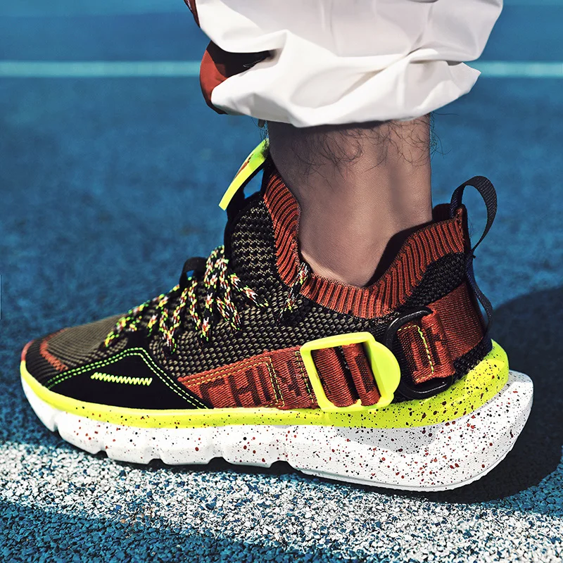 Мужская обувь дышащие кроссовки из сетки мужская Повседневная Удобная женская