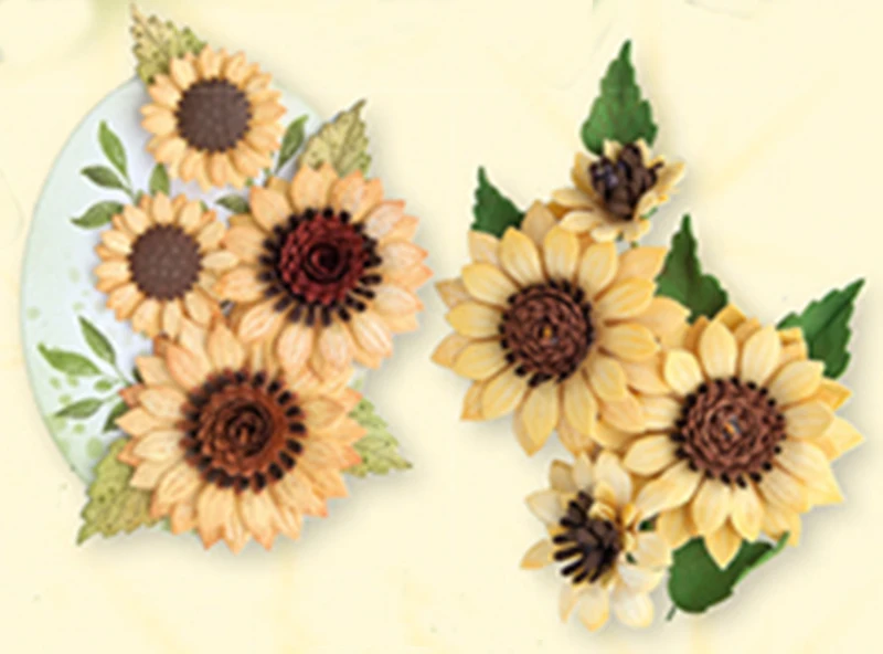 Металлические штампы цветочные ремесла трафарет для сделай сам скрапбукинг