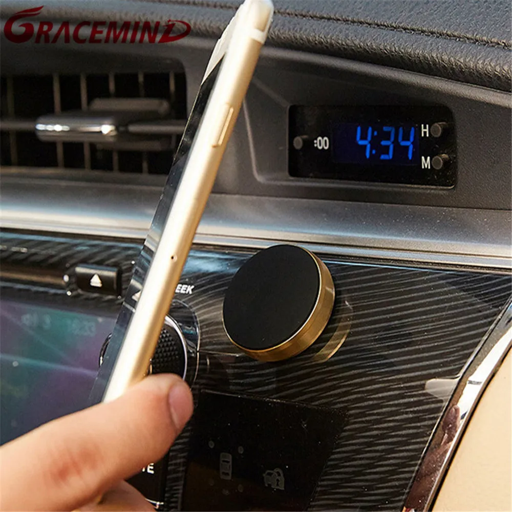 Gracemind Мини магнитный держатель для мобильного телефона на приборную панель